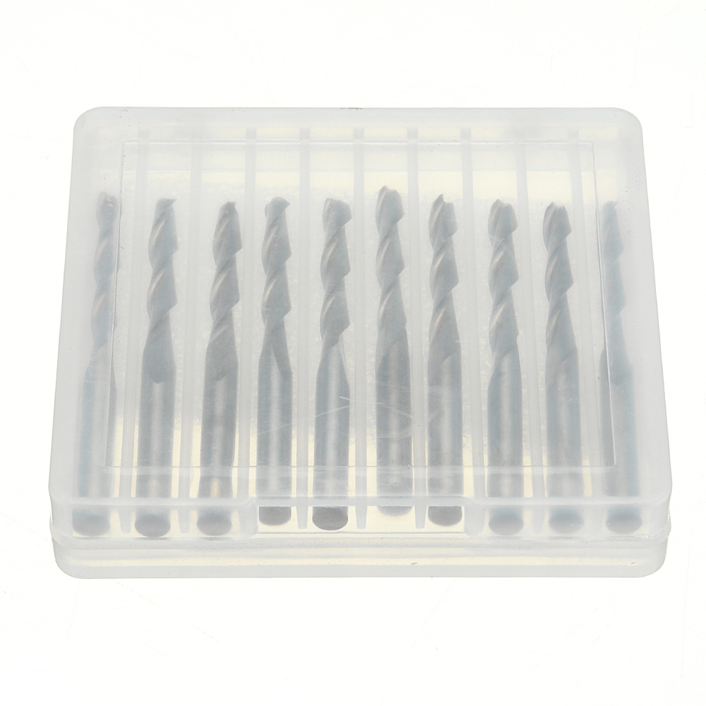 Drillpro-10pcs-3175x17mm-Spiral-Ball-Nose-End-Mill-CNC-Milling-Cutter-Engraving-Bits-1625543-9