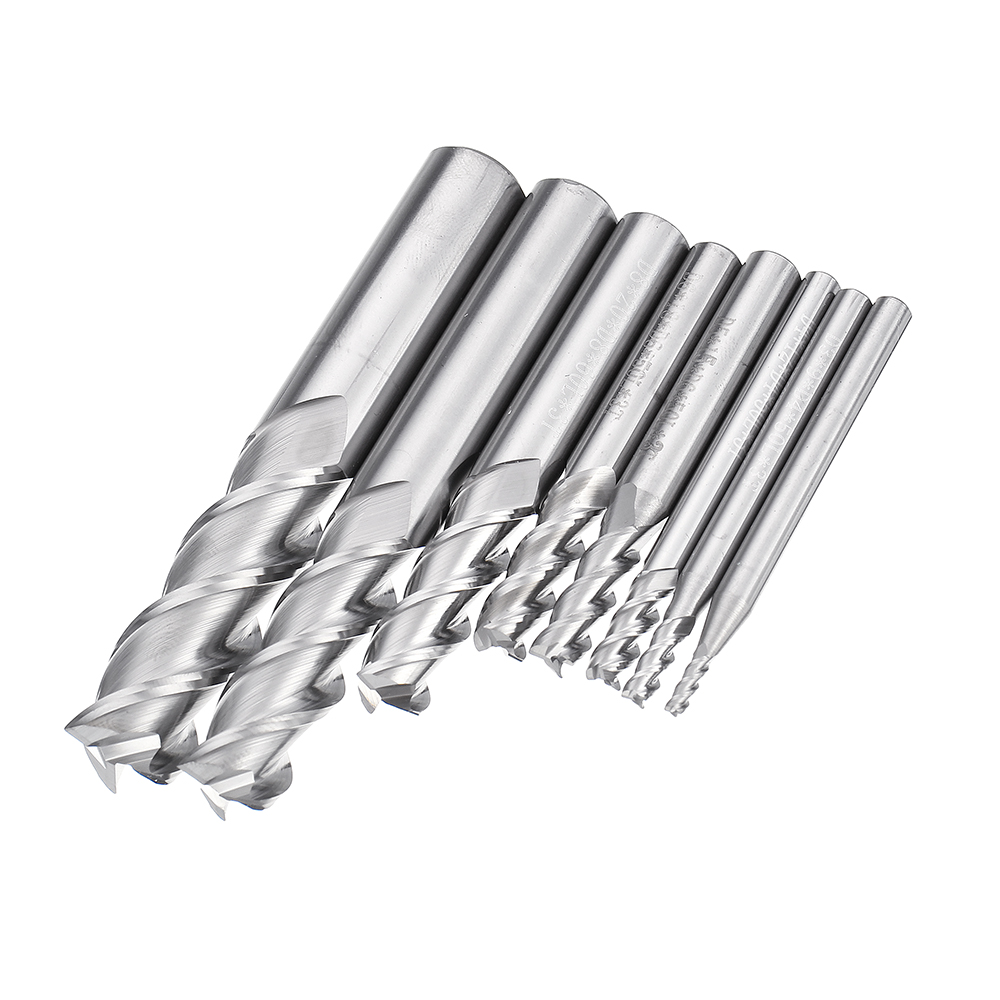 Drillpro-2-12mm-3-Flutes-Carbide-End-Mill-Set-Tungsten-Steel-Milling-Cutter-Tool-for-Aluminum-Alloy-1553538-2