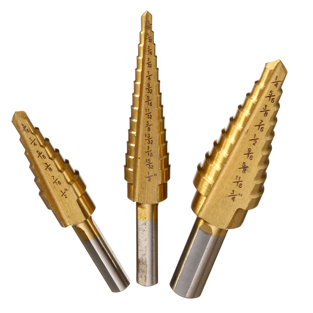 Drillpro-3Pcs-HSS-Round-Shank-Titanium-Coated-Quick-Change-Step-Drill-Bits-316-12-18-12-14-34-Inch-1718144-4