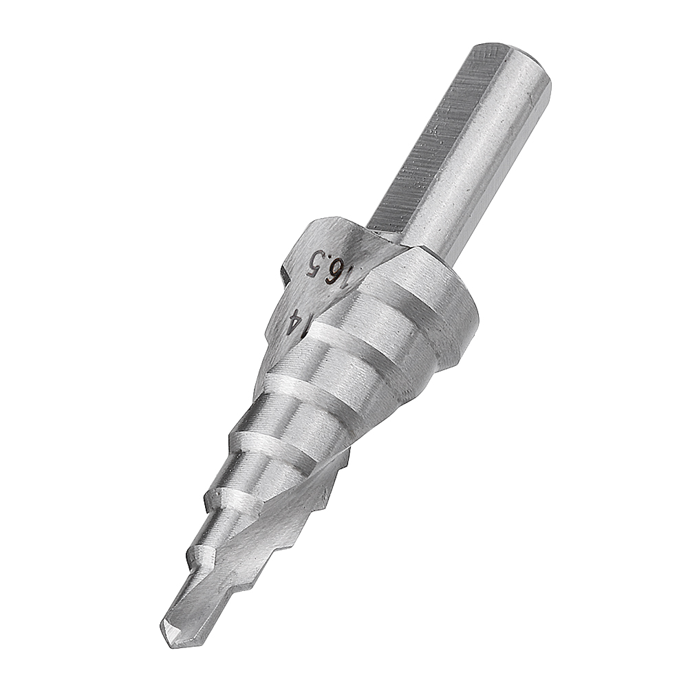 Drillpro-4-165mm-HSS-Step-Drill-Bit-High-Speed-Steel-Triangular-Handle-Spiral-Groove-Step-Drill-Bit-1558225-6