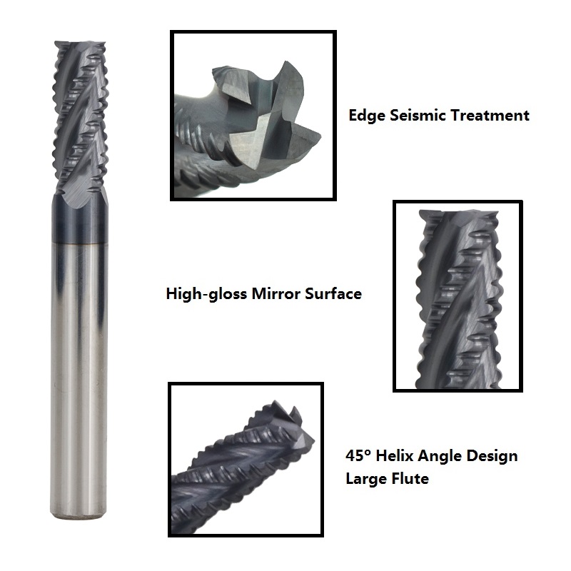 Drillpro-4681012mm-Tungsten-Carbide-HRC55-Roughing-End-Mill-4-Flute-Spiral-CNC-Router-Bit-TiAIN-Coat-1719172-6