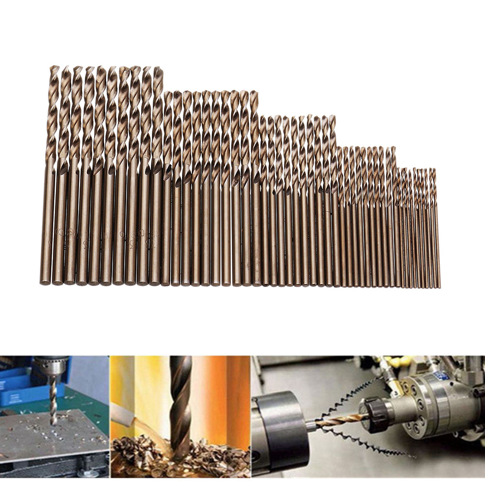 Drillpro-50pcs-1152253mm-HSS-M35-Cobalt-Twist-Drill-Bit-1290447-1