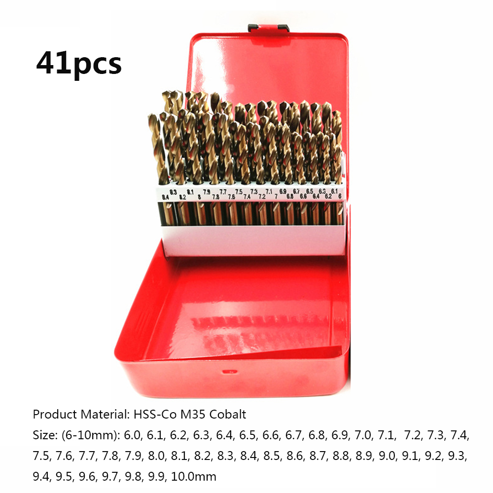 Drillpro-51Pcs-1-6mm-M35-Cobalt-Drill-Bit-Set-HSS-Co-Jobber-Length-Twist-Drill-Bits-with-Metal-Case--1735296-2