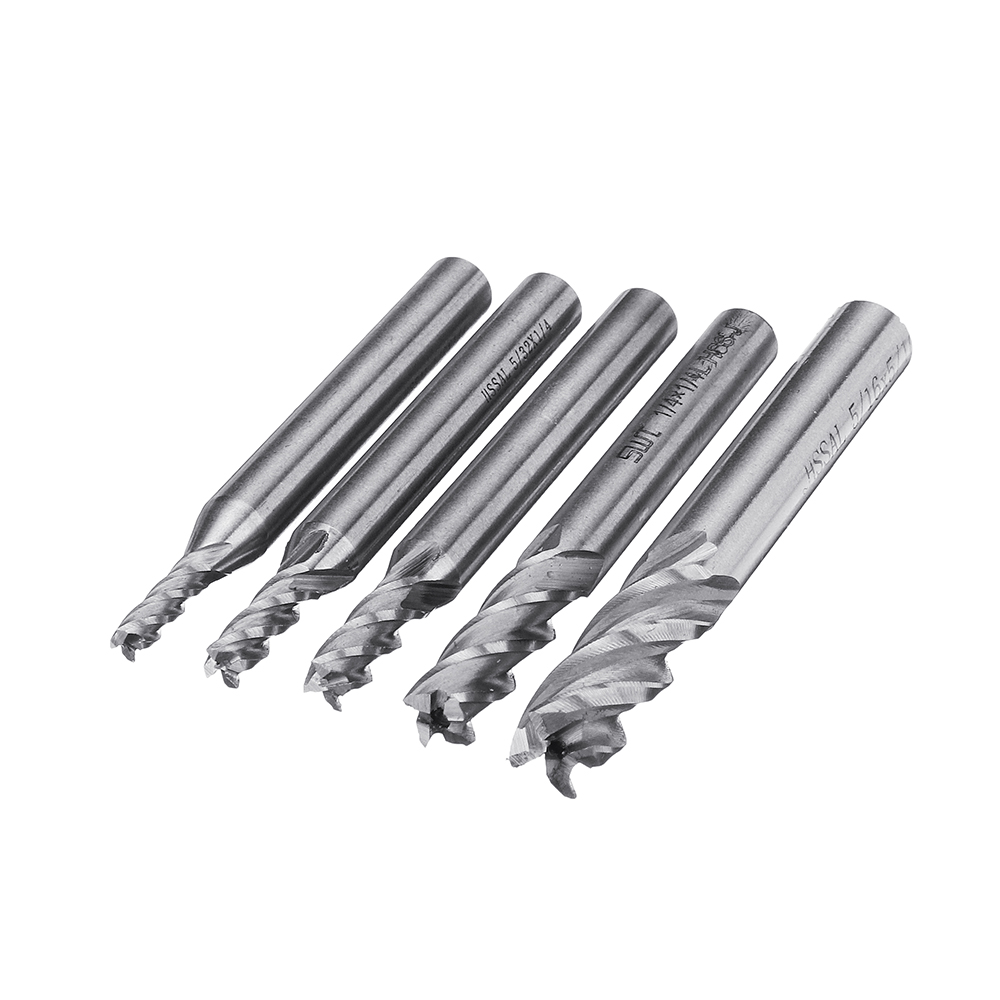 Drillpro-5pcs-18-516-Inch-Imperial-Milling-Cutter-High-Speed-Steel-CNC-Cutter-Spiral-End-Mill-1625541-7