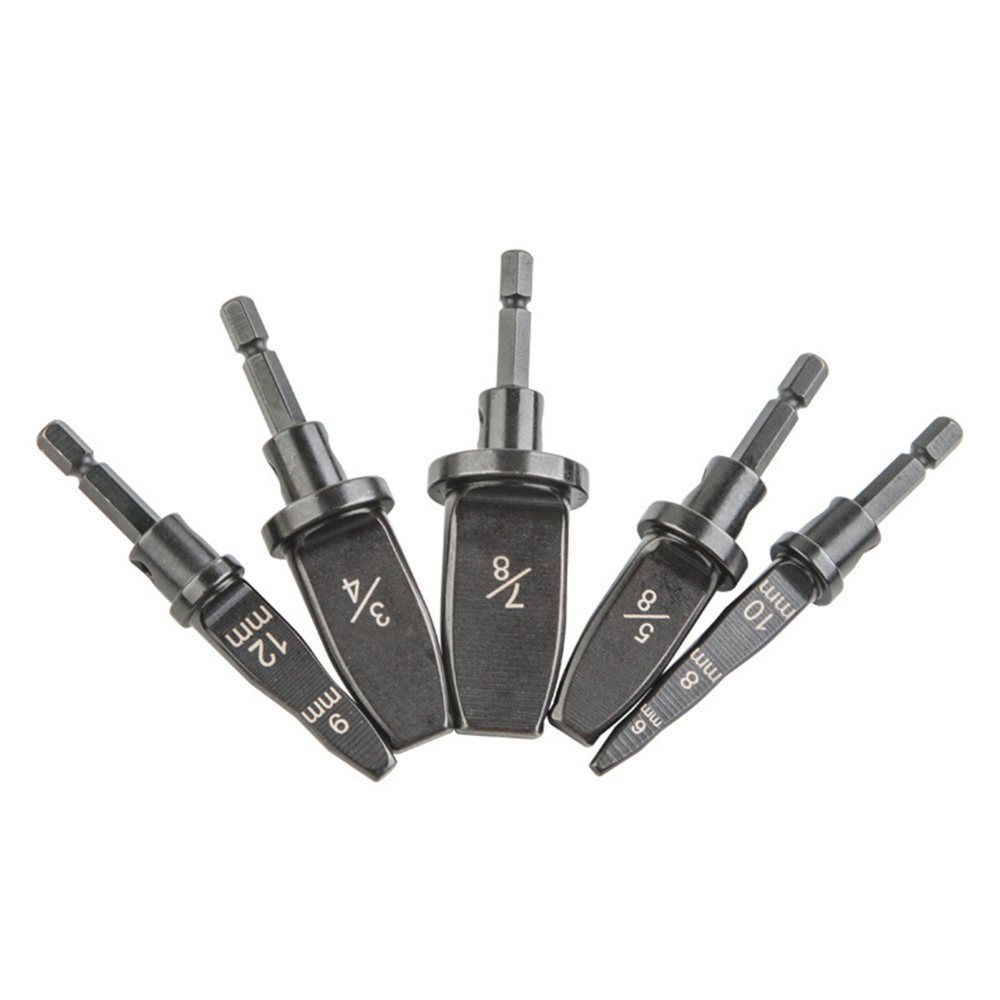 Drillpro-5pcs-Swaging-Tool-Pipe-Expander-Tube-Expander-Household-Drill-Bit-Set-1804494-2