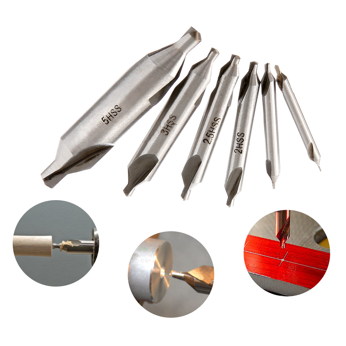 Drillpro-6pcs-11522535mm-60-Degree-HSS-Center-Drill-Bits-Countersink-Drill-Bit-1120210-1