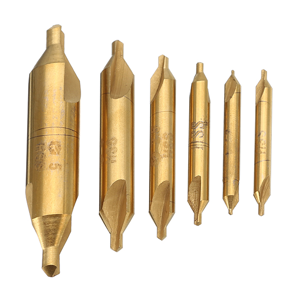 Drillpro-6pcs-11522535mm-Center-Drills-60-Degree-HSS-Titanium-Coated-Countersink-Drill-Bit-1204469-1