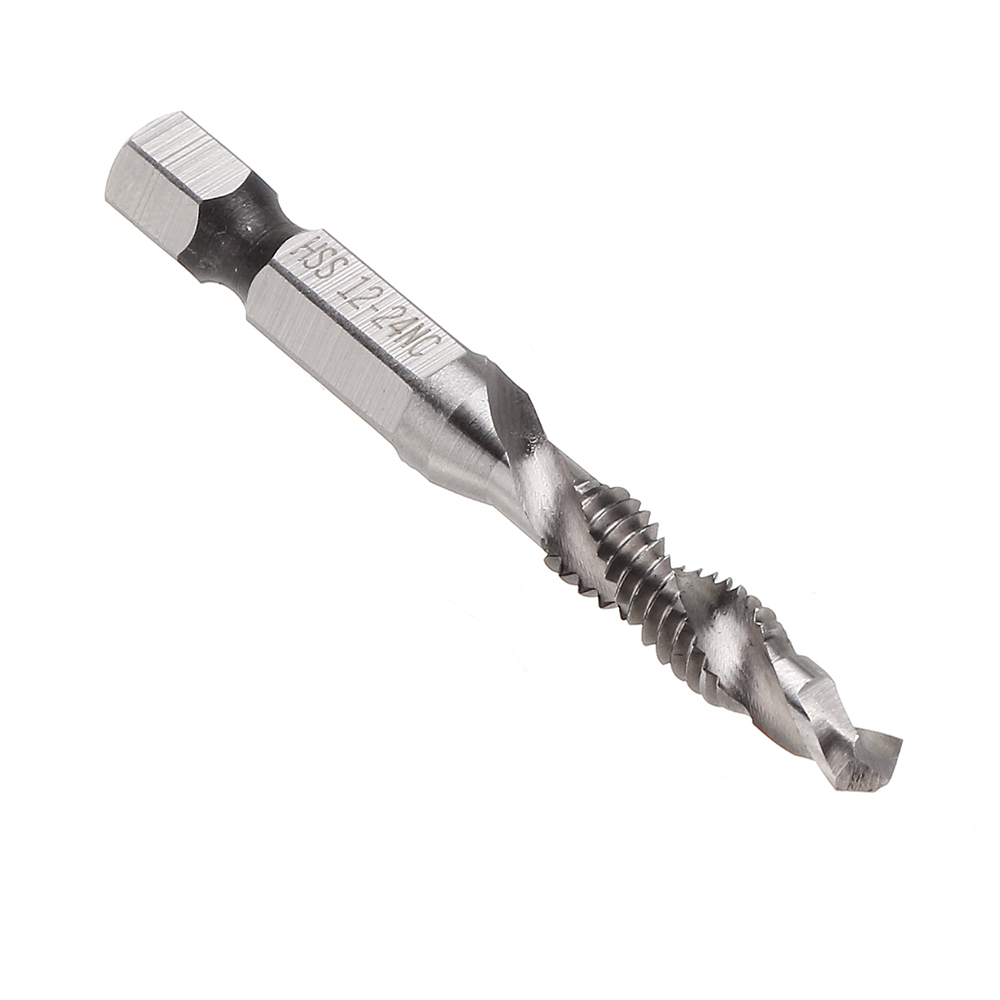 Drillpro-6pcs-HSS-14quot-Hex-Shank-Countersink-Drill-Bit-Set-UNC-or-Metric-Deburr-Countersink-Bits-1006036-6