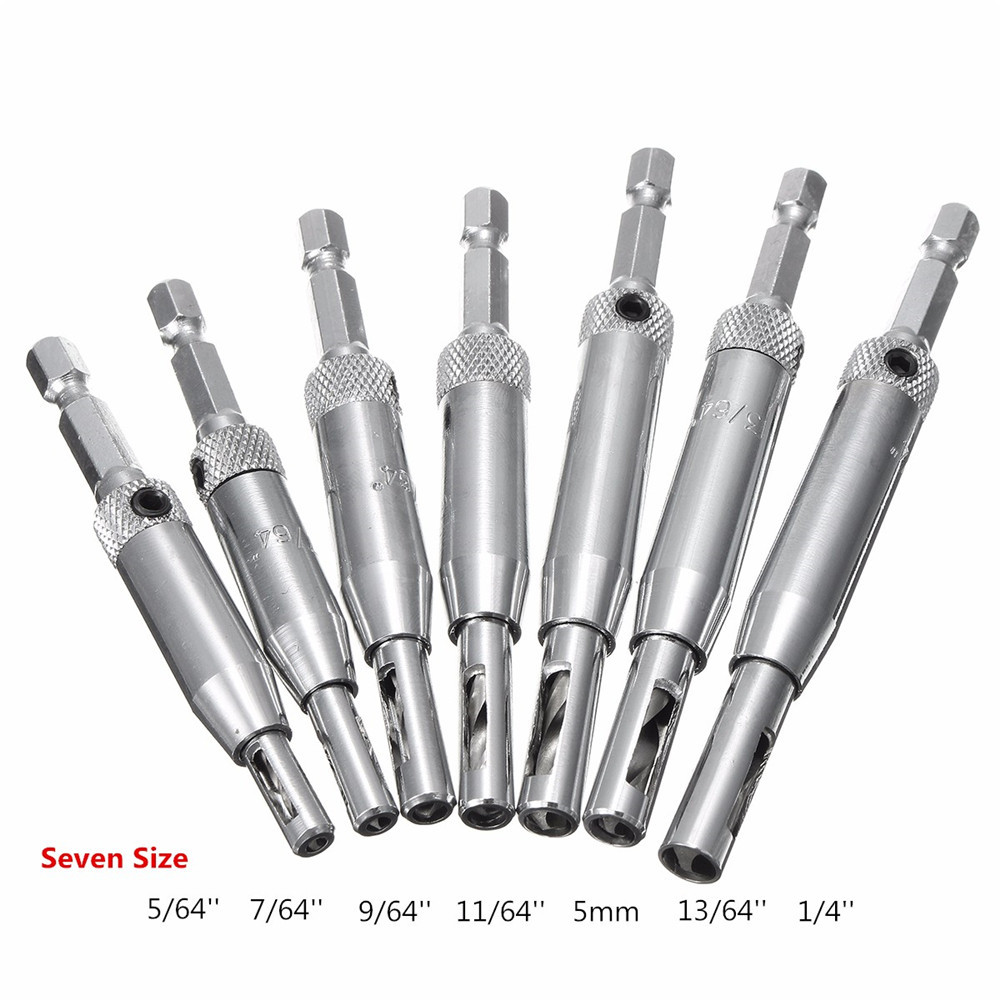 Drillpro-7pcs-HSS-Self-Centering-Hinge-Drill-Bit-Door-Window-Cabinet-Woodworking-Hole-Puncher-1415036-1