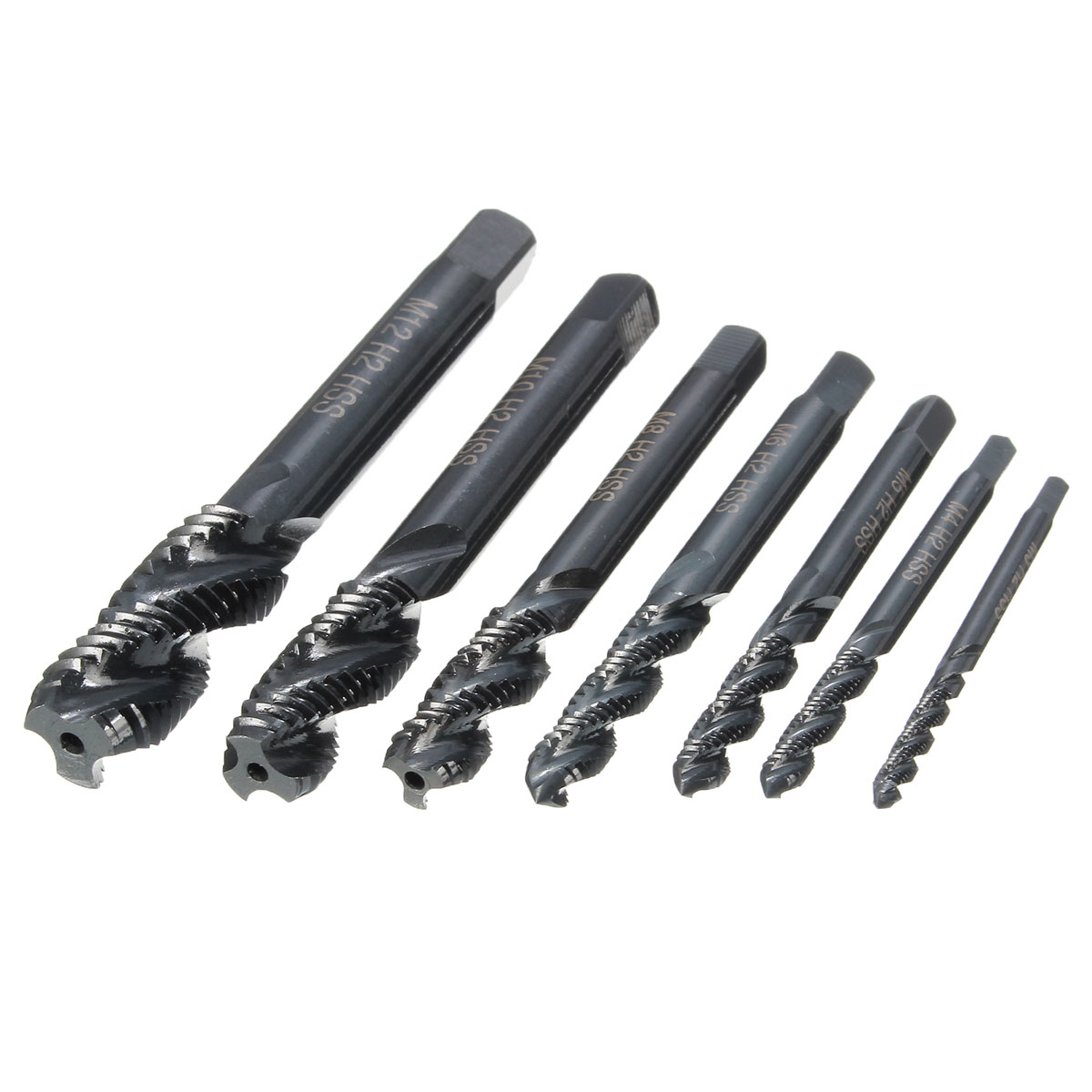 Drillpro-7pcs-M3-M12-HSS-Nitriding-Coated-Screw-Tap-Metric-Right-Hand-Spiral-Screw-Thread-Tap-1097152-2