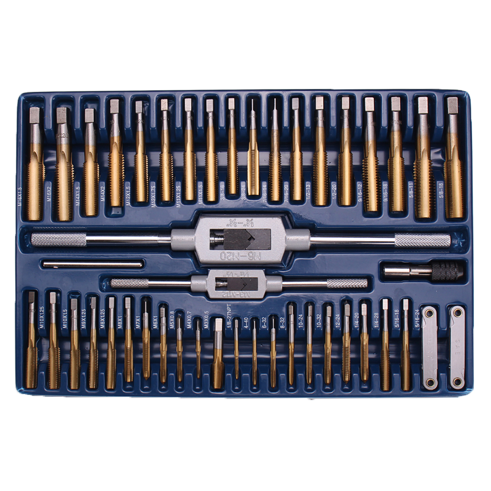Drillpro-86Pcs-Hard-Alloy-Plating-Titanium-SAE-Tap-And-Die-Set-Combination-Metric-Tools-Kit-1594407-3