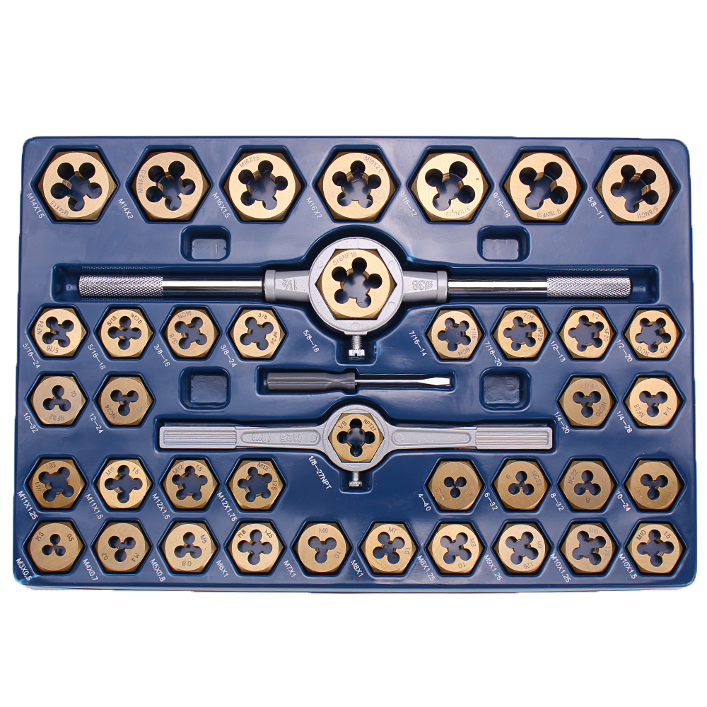 Drillpro-86Pcs-Hard-Alloy-Plating-Titanium-SAE-Tap-And-Die-Set-Combination-Metric-Tools-Kit-1594407-4