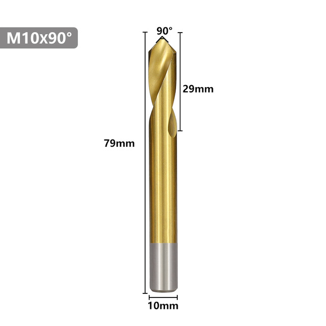 Drillpro-90-Degree-Chamfer-End-Drill-4-12mm-Titanium-Coated-High-Speed-Steel-Spotting-Location-Cente-1803508-10