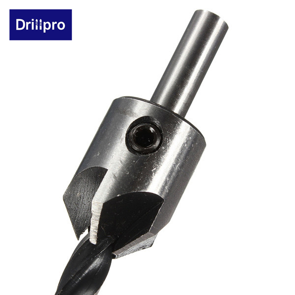 Drillpro-DB-C3-4pcs-5-Flute-Countersink-Drill-Bits-Reamer-Woodworking-Chamfer-3mm-6mm-955477-9