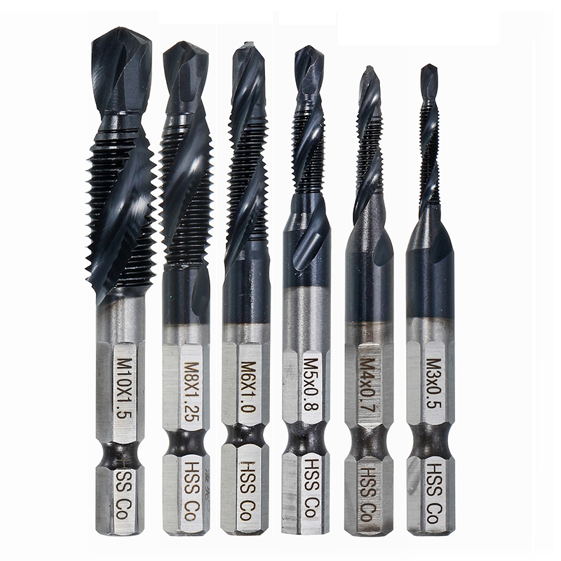 Drillpro-HRC89-M3-M10-Combination-Drill-Tap-Bit-Set-TiAlN-Coated-Deburr-Countersink-Drill-Bits-1254113-1