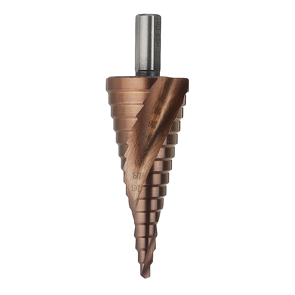 Drillpro-HSS-Co-M35-Cobalt-Step-Drill-Bit-Triangle-Shank-4-124-204-32mm-Spiral-Flute-Step-Drill-1511022-6