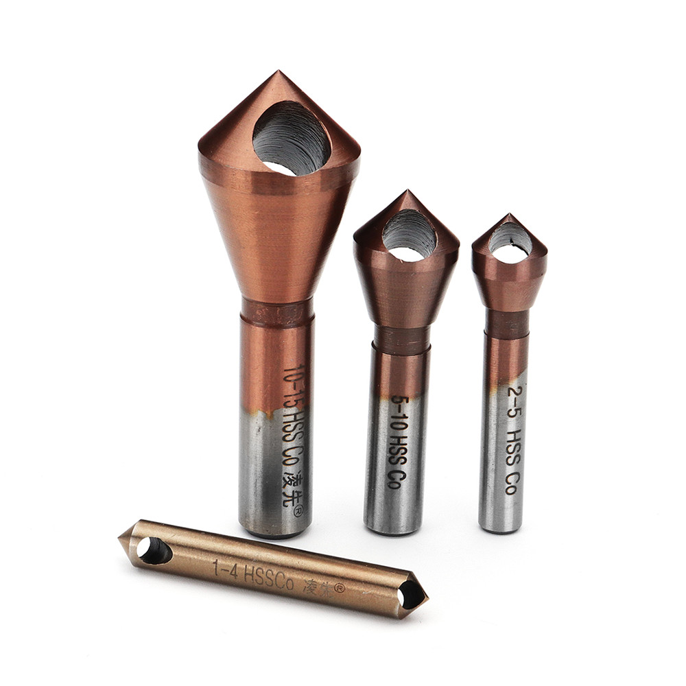 Drillpro-M35-Cobalt-Countersink-Drill-Bit-1-42-55-1010-15mm-Deburring-Chamfer-Drill-Bit-1308240-1