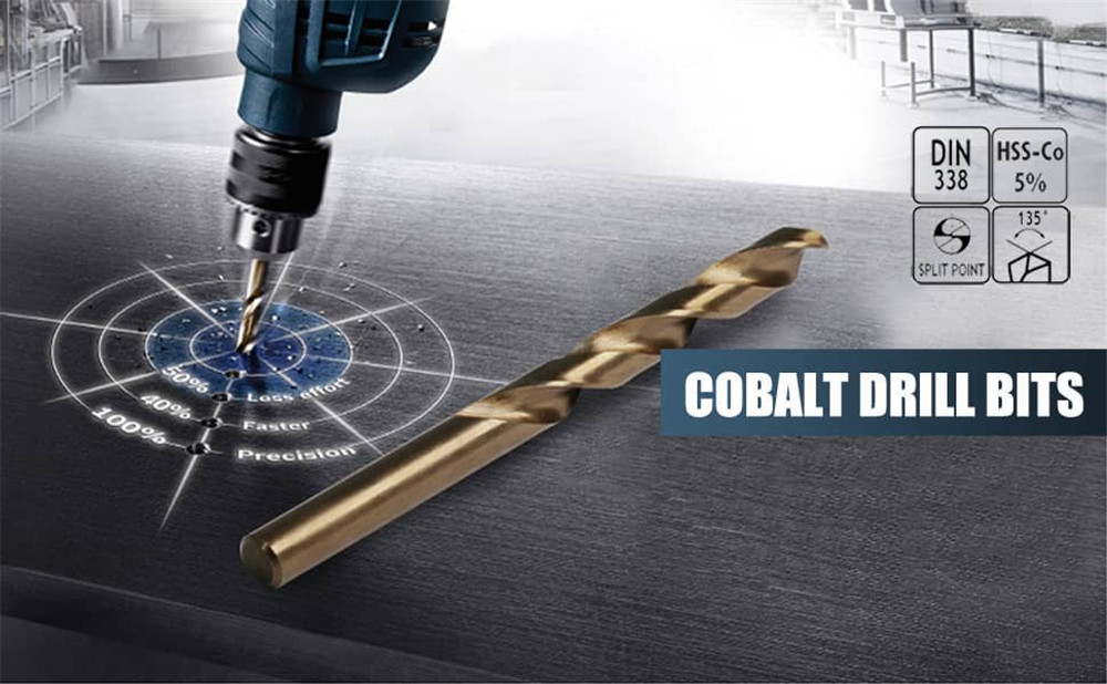 Drillpro-M35-Cobalt-Drill-Bit-Set-HSS-Co-Jobber-Length-Twist-Drill-Bits-with-Metal-Case-for-Stainles-1727520-5