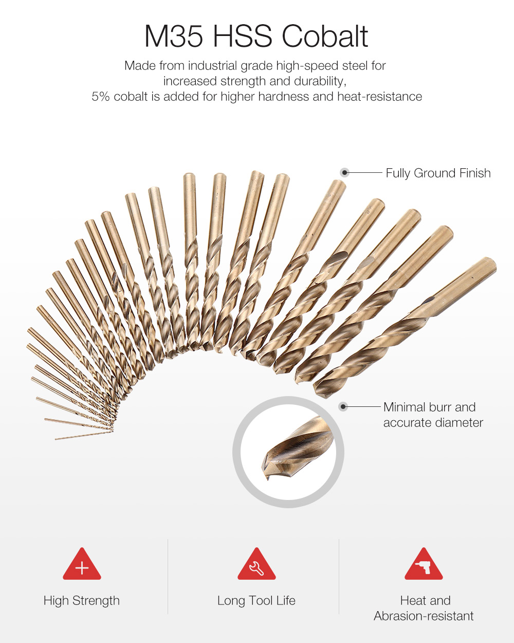 Drillpro-M35-Cobalt-Drill-Bit-Set-HSS-Co-Jobber-Length-Twist-Drill-Bits-with-Plastic-Case-for-Stainl-1777504-2