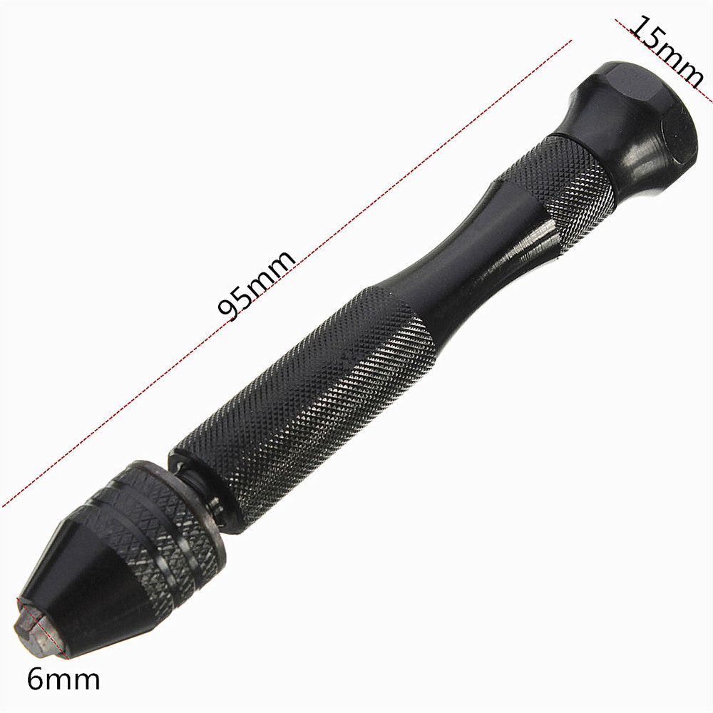 Drillpro-Mini-Aluminum-Hand-Drill-with-Keyless-Chuck-and-10pcs-Twist-Drills-Rotary-Tool-1004498-10