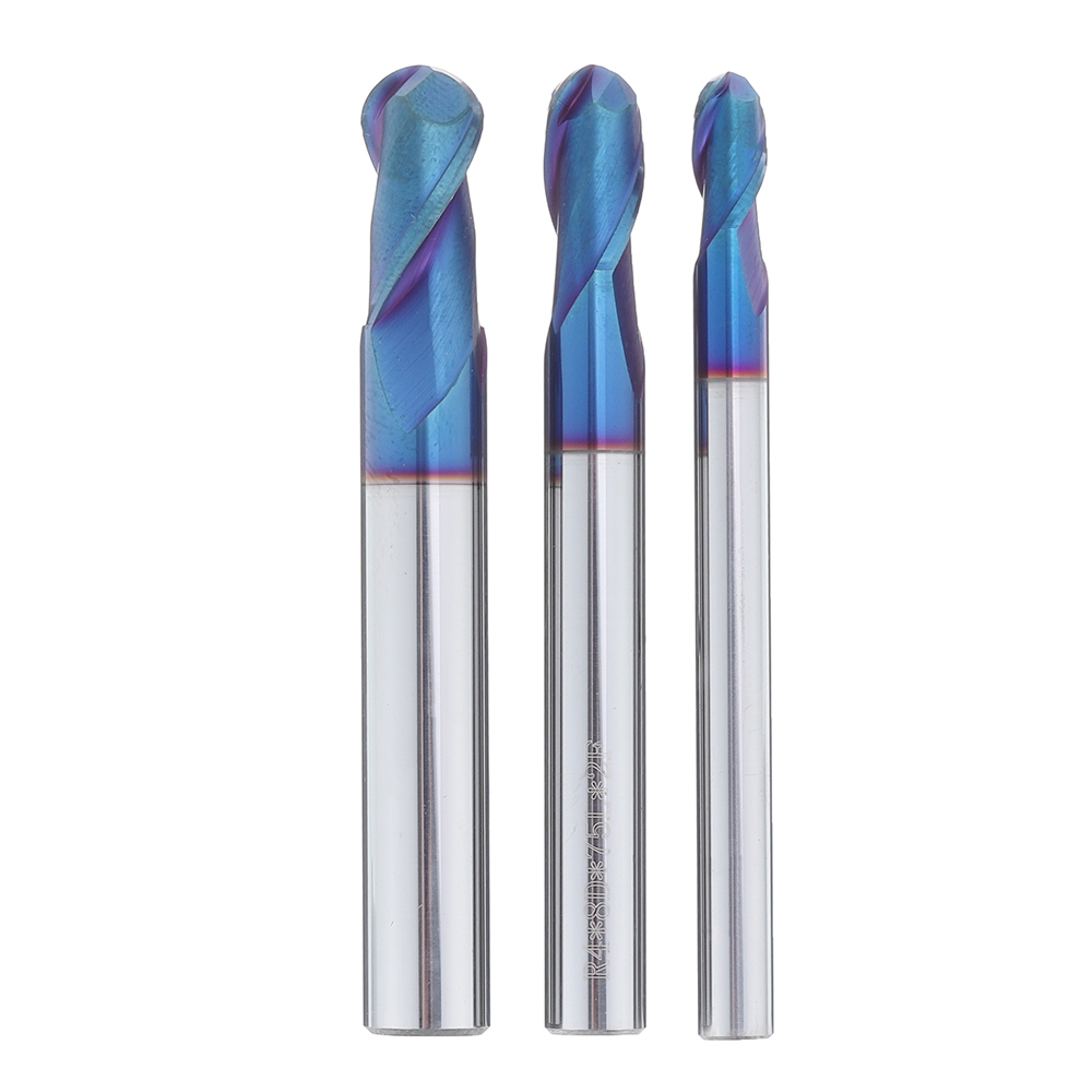 Drillpro-R3R4R5-2-Flutes-Ball-Nose-End-Mill-HRC60-Blue-NaCo-Coating-Tungsten-Steel-Carbide-CNC-Milli-1559719-1