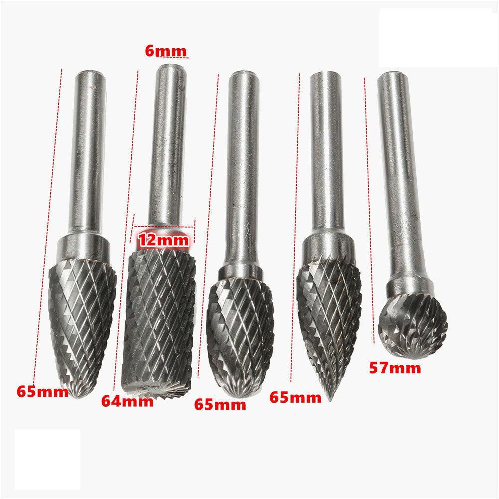 Drillpro-RB13-5pcs-12mm-Head-Tungsten-Carbide-Rotary-File-Burr-Die-6mm-Shank-for-Rotary-Drill-985696-1