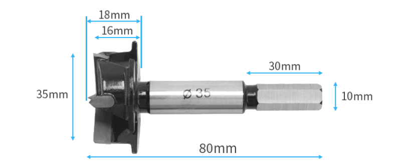 Drillpro-Upgrade-35mm-3-Flutes-Carbide-Tip-Forstner-Drill-Bit-Wood-Auger-Cutter-Woodworking-Hole-Saw-1563826-2