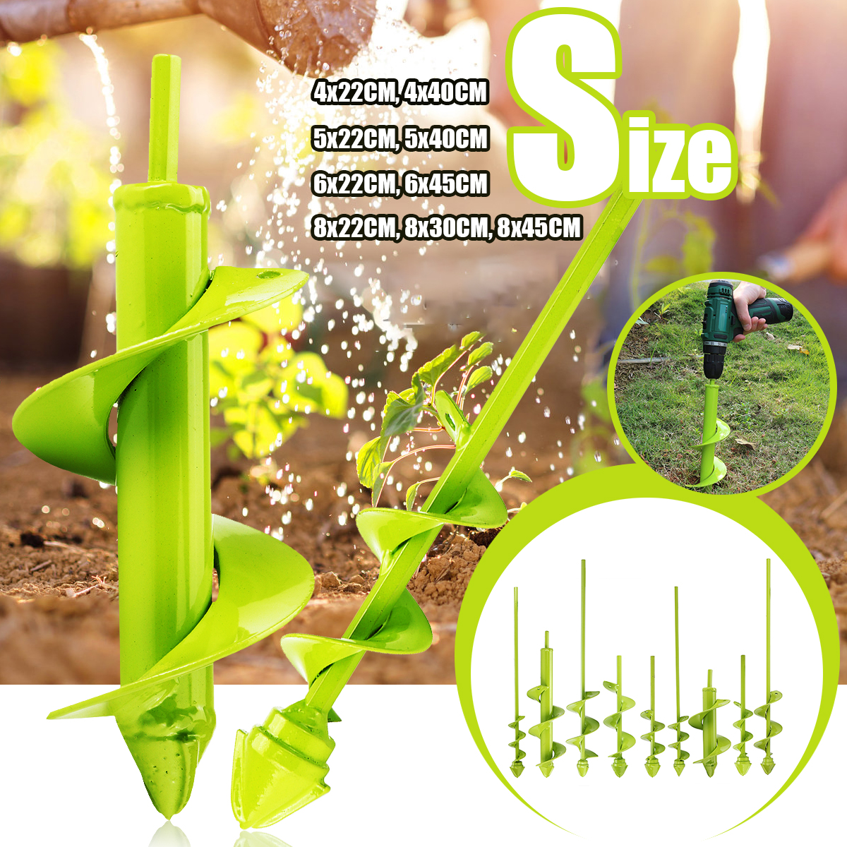 Electric-Power-Garden-Auger-Drill-Bits-Earth-Planter-Spiral-Post-Hole-Digger-Kit-1545611-1