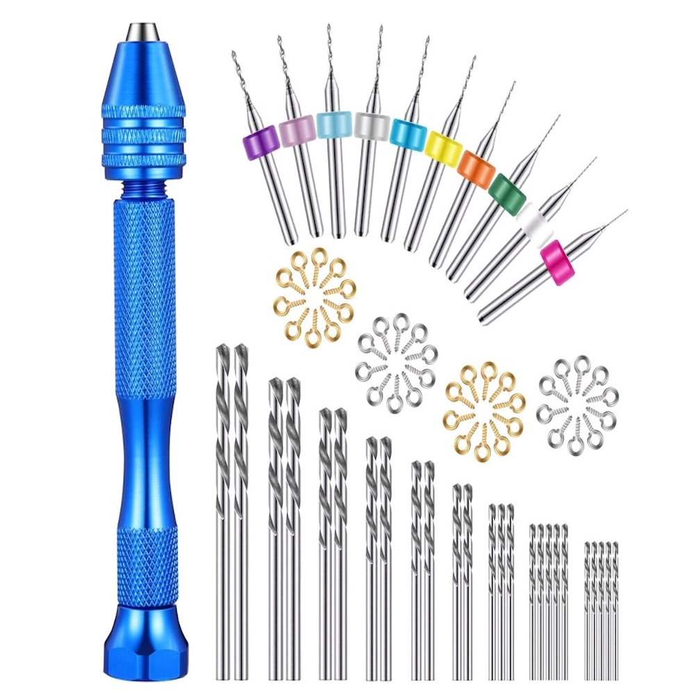Hand-Drill-with-25pcs-Twist-Drill-Bits-and-10pcs-03-12mm-PCB-Drill-40pcs-Claw-Nails-Handle-Clamp-for-1814447-1