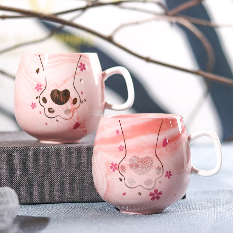 400ML-Couple-Water-Water-Glass-Marbled-Ceramic-Cup-Flamingo-Unicorn-Letter-Coffee-Cup-1422508-1