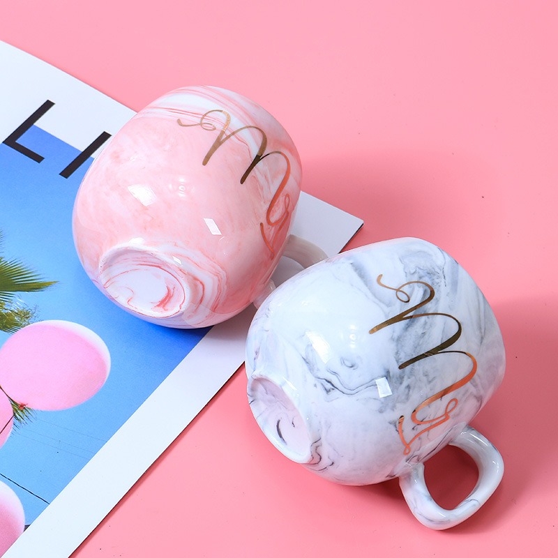 400ML-Couple-Water-Water-Glass-Marbled-Ceramic-Cup-Flamingo-Unicorn-Letter-Coffee-Cup-1422508-4