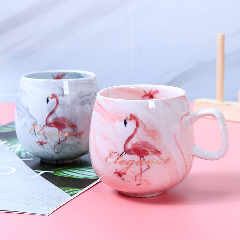 400ML-Couple-Water-Water-Glass-Marbled-Ceramic-Cup-Flamingo-Unicorn-Letter-Coffee-Cup-1422508-8