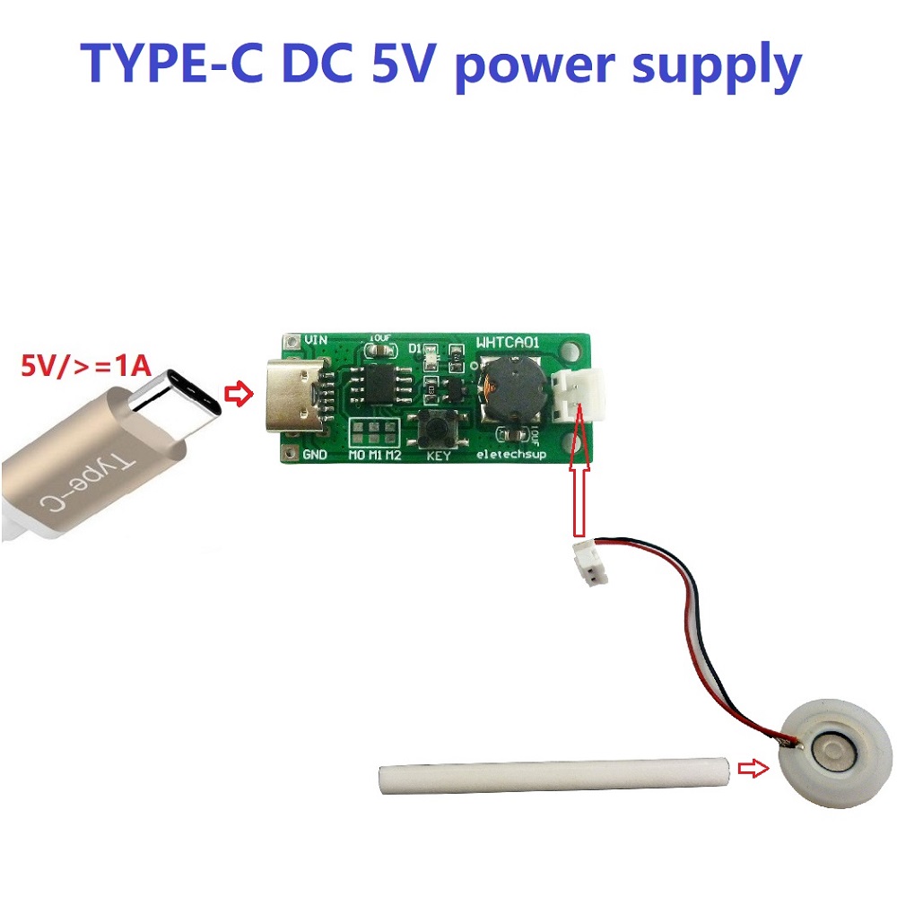WHTCA01-Type-C-USB-Mini-Humidifier-DIY-Kit-Mist-Maker-Driver-Circuit-Board-Fogger-Atomization-Film-A-1893419-5