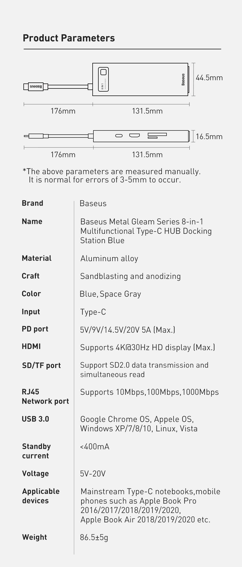 Baseus-Multifunctional-8-IN-1-Type-C-Hub-Docking-Station-Adapter-with-RJ45-Gigabit-Ethernet-Port--In-1878227-18