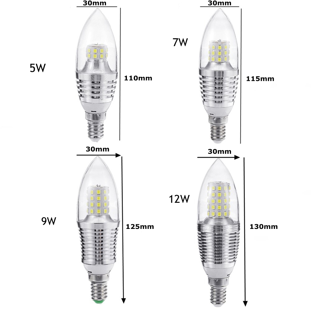 E14-5W-7W-9W-12W-SMD-2835-Sliver-LED-Candle-Light-Bulb-Chandelier-Lighting-AC85-265V-1134740-7