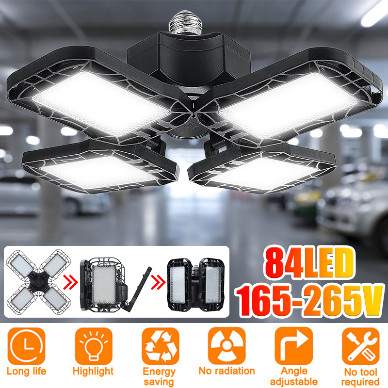 100W-E27-84LED-Deformable-Garage-Light-Basement-Warehouse-Ceiling-Lamp-165-265V-1843095-1