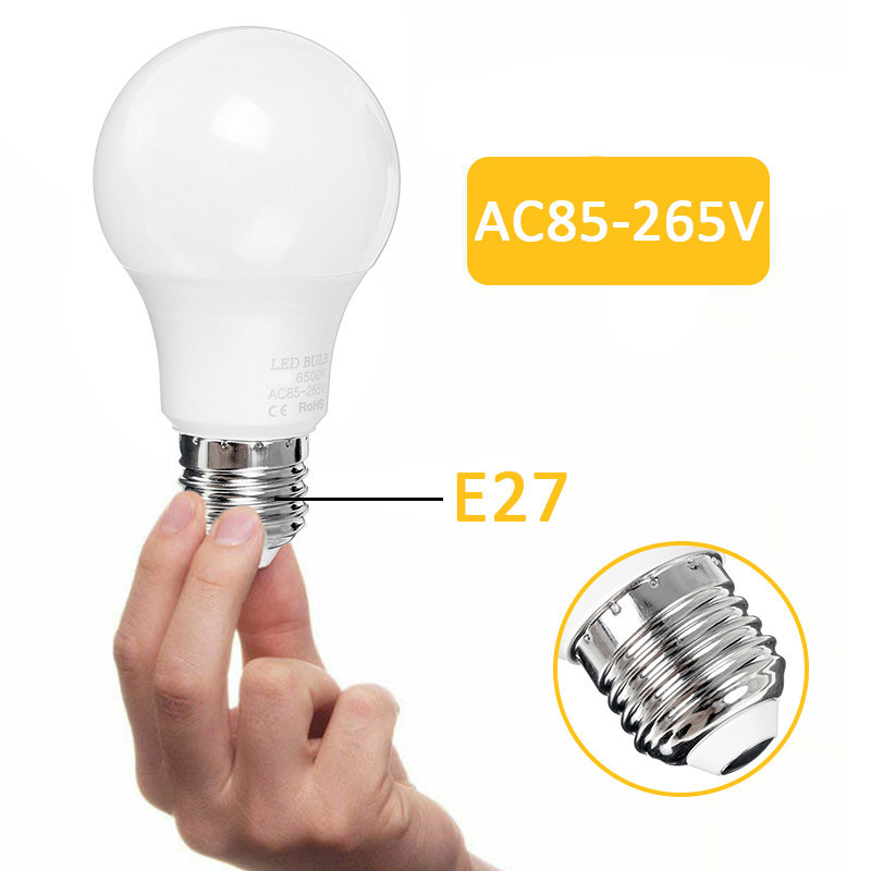 10PCS-5W-E27-A60-LED-Globe-Light-Bulb-Pure-White-No-Flicker-Home-Lamp-AC85-265V-1716548-2