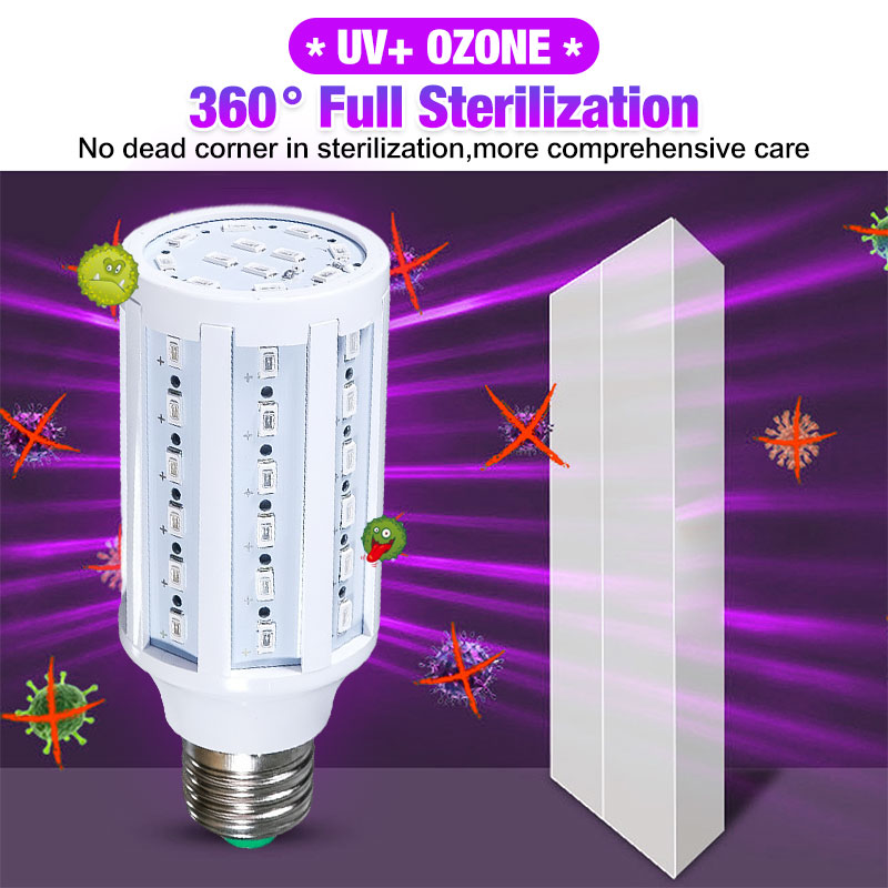 12W-UV-Germicidal-Sterilizer-Lamp-E27-LED-Corn-Light-Bulb--110V220V-Remote-Control-for-Indoor-Home-1674735-3