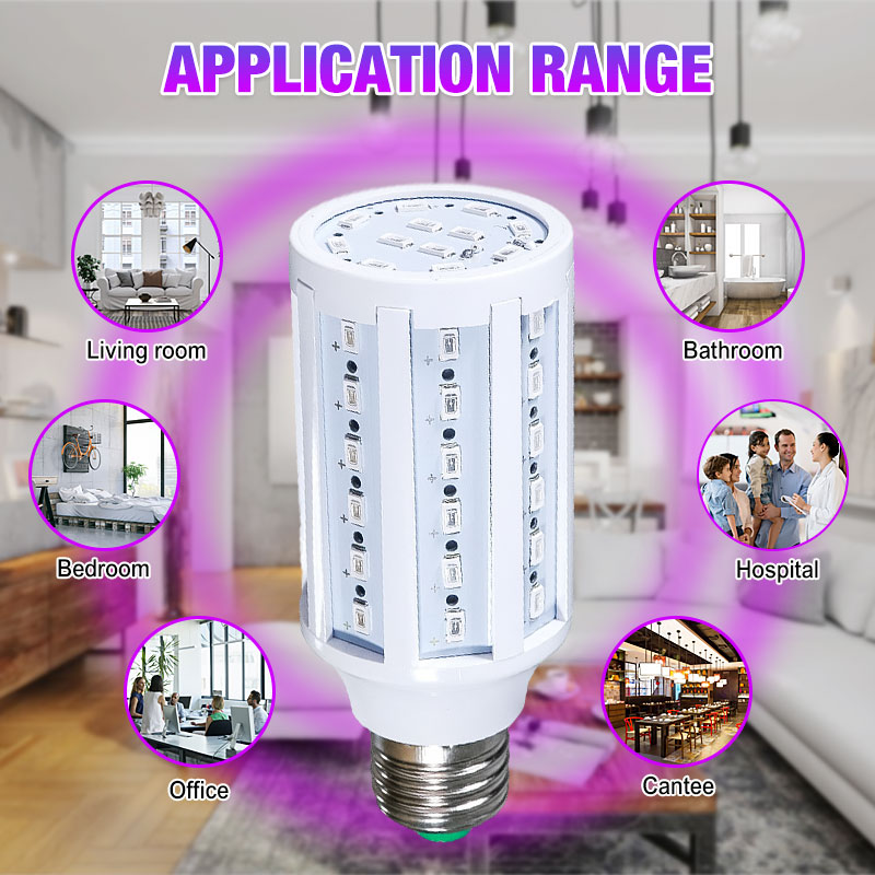 12W-UV-Germicidal-Sterilizer-Lamp-E27-LED-Corn-Light-Bulb--110V220V-Remote-Control-for-Indoor-Home-1674735-7