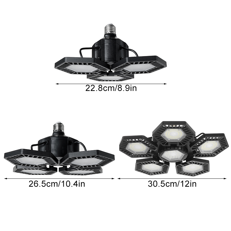 200W-E27-Fan-Blades-LED-Foldable-Garage-Light-Mining-Workshop-Gym-Ceiling-Light-1830169-4