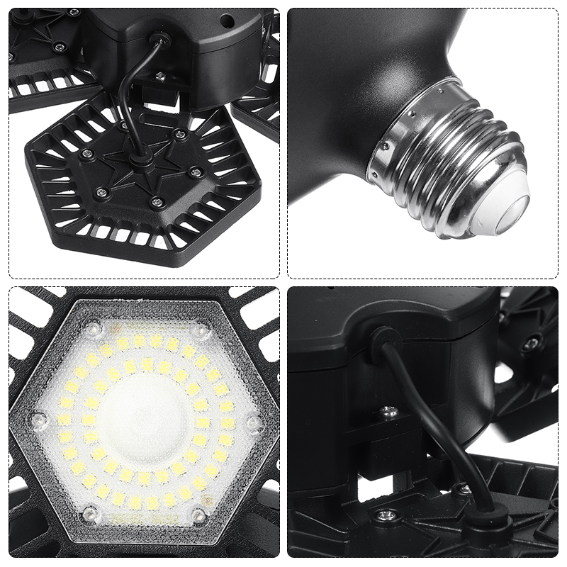 200W-E27-Fan-Blades-LED-Foldable-Garage-Light-Mining-Workshop-Gym-Ceiling-Light-1830169-6