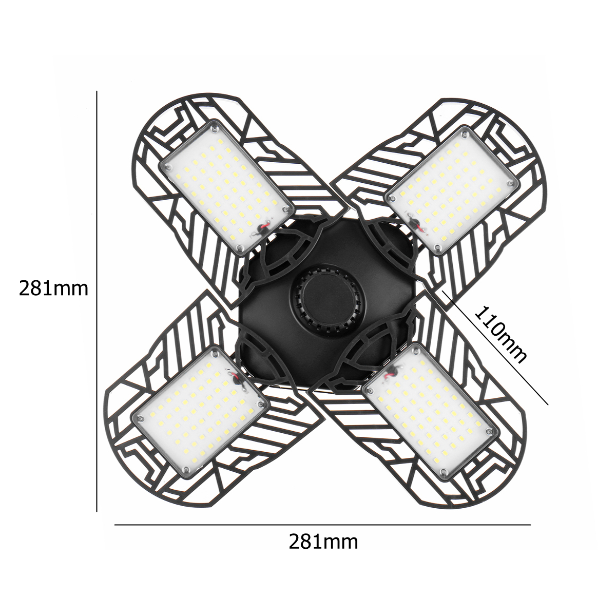 25W-30W-E27-Deformable-LED-Garage-Light-Bulb-Foldable-Fixture-Ceiling-Workshop-White-Lamp-85-265V-1697532-5