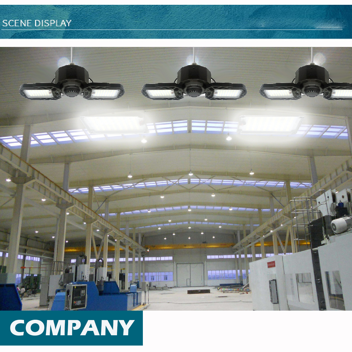 30W-LED-Garage-Lamp-3000LM-Shop-Work-E27-Light-Bulb-Home-Ceiling-Fixture-Deformable-Lighting-85-265V-1691038-10