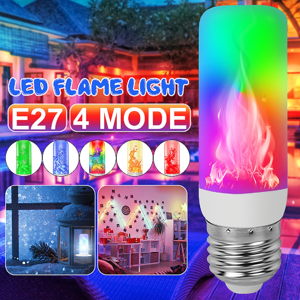 4-Modes-78LED-Flame-Effect-Fire-Light-Bulb-Gravity-Sensor-Lamp-Flickering-Bulb-Lamp-Garden-Lighting--1806214-1