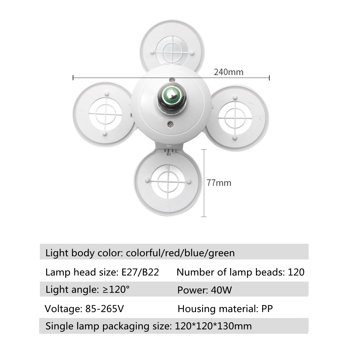 50W-B22E27-Deformable-Garage-Light-Folding-Bulb-LED-Light-Football-Lighting-1726644-7