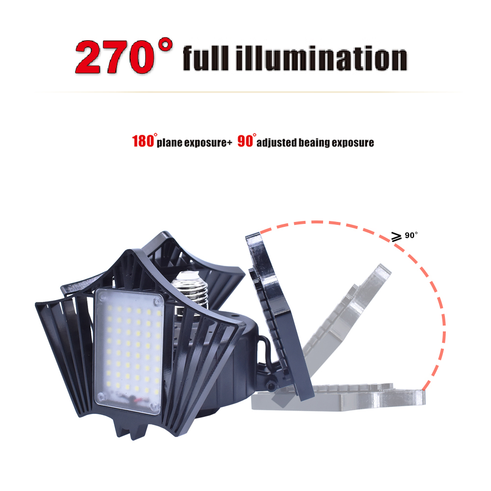 6080100W-LED-Garage-Lights-Deformable-Ceiling-Fixture-Workshop-Shop-Three-Leaf-1666775-3