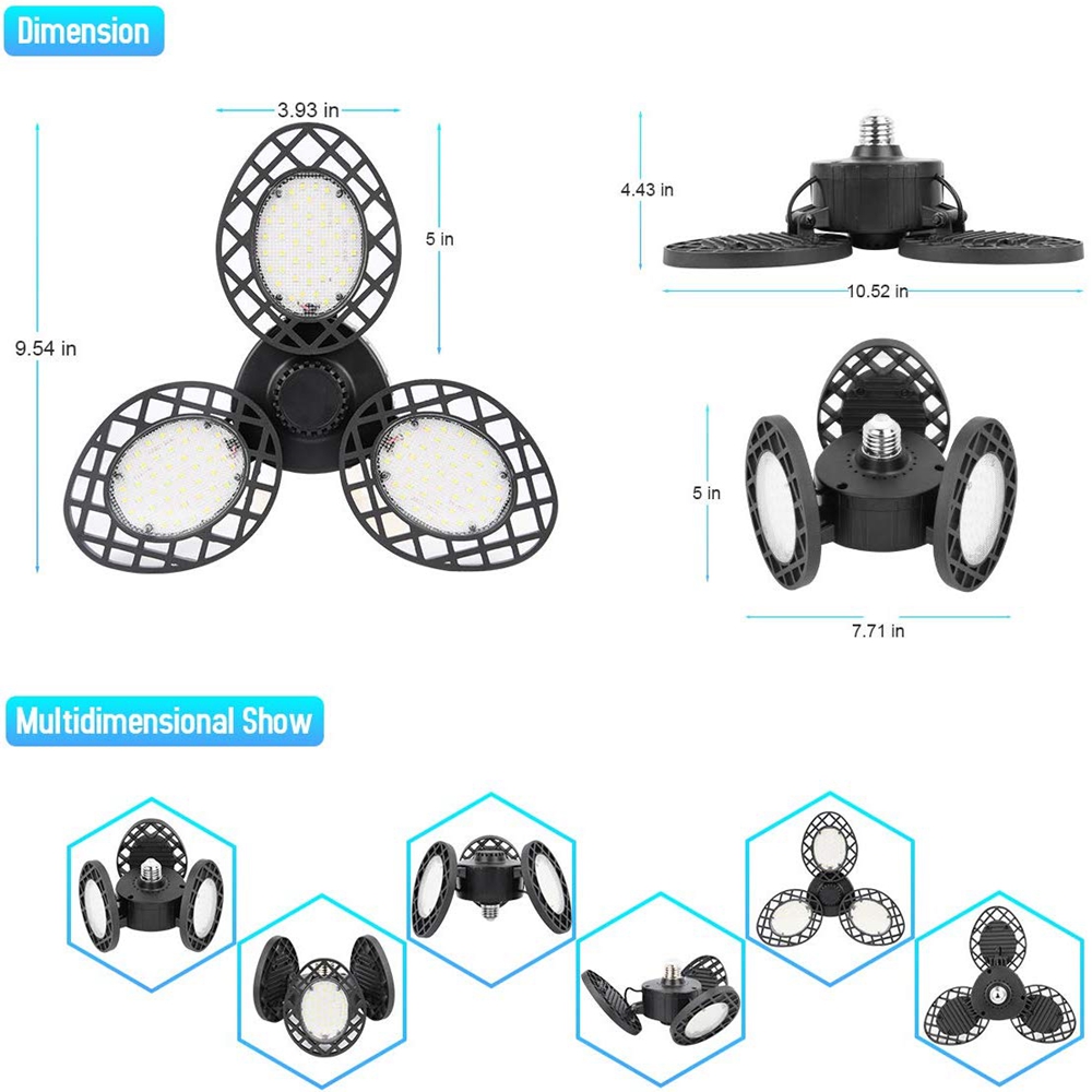 60W-E27-2835SMD-Sensor-LED-Garage-Light-Bulb-Foldable-Three-Leaves-Warehouse-Ceiling-Lamp-AC85-265V-1629962-4