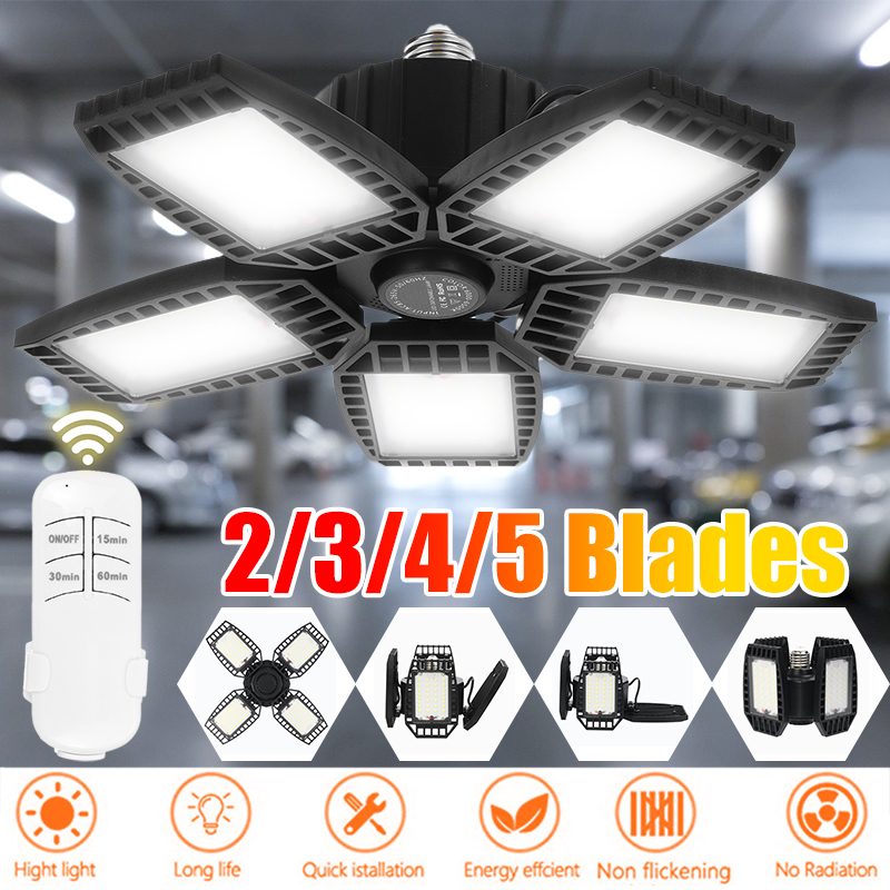 85-265V-10000LM-Deformable-LED-Garage-Light-Bright-Shop-Foldable-Ceiling-Light-Bulb-1800268-1