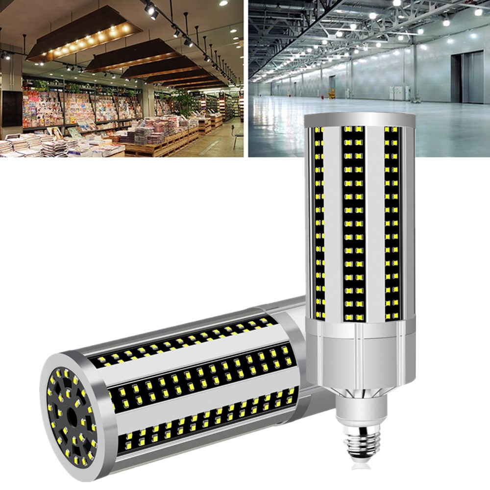 AC100-277V-E27-50W-Fan-Cooling-LED-Corn-Light-Bulb-Without-Lamp-Cover-for-Indoor-Home-Decoration-1519482-1