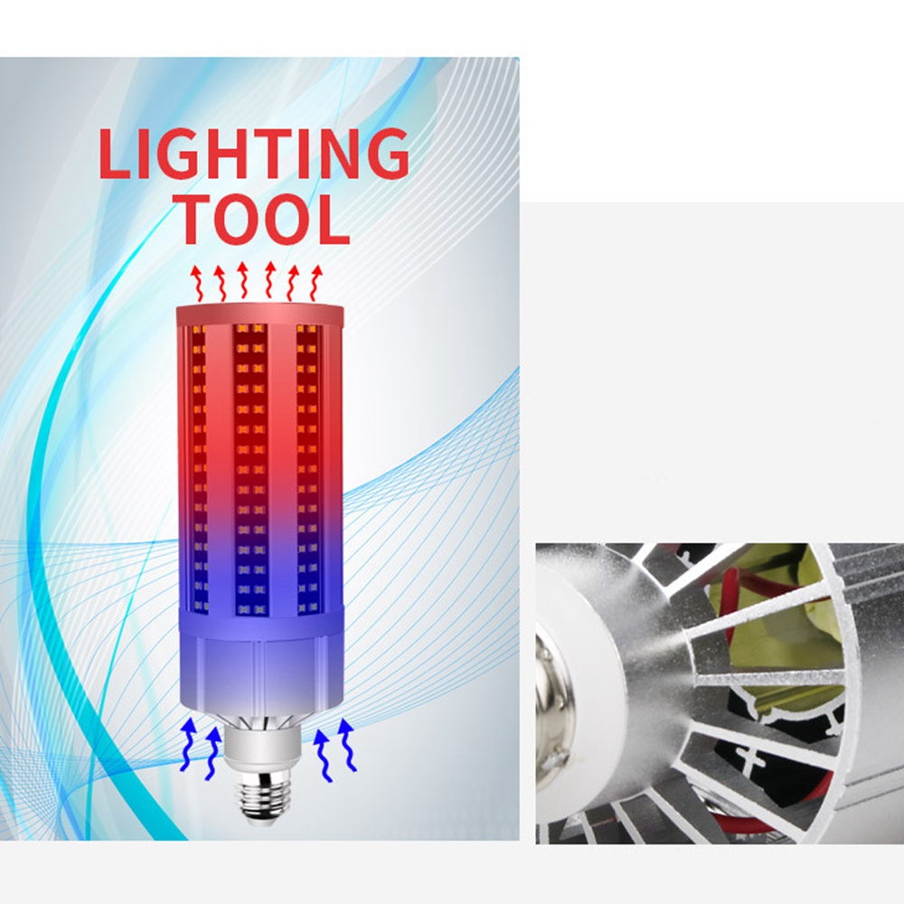 AC100-277V-E27-50W-Fan-Cooling-LED-Corn-Light-Bulb-Without-Lamp-Cover-for-Indoor-Home-Decoration-1519482-3
